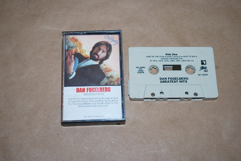 Dan Fogelberg Greatest Hits Cassette Tape