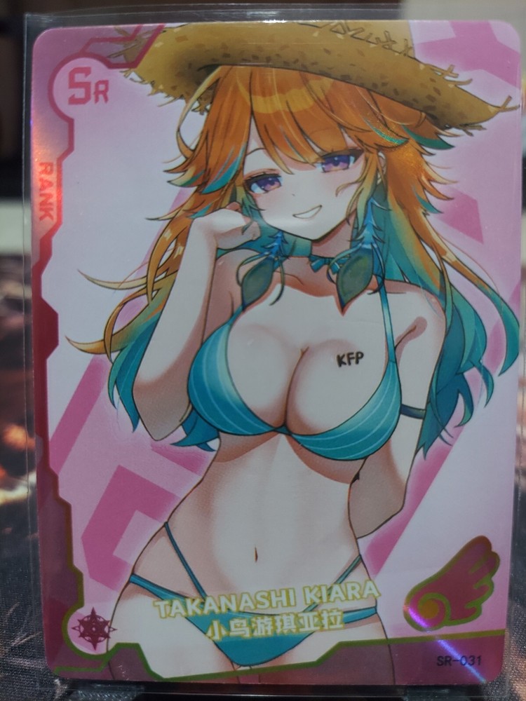 Hololive - Takanashi Kiara - Maiden Party Goddess Story - Anime Waifu Card