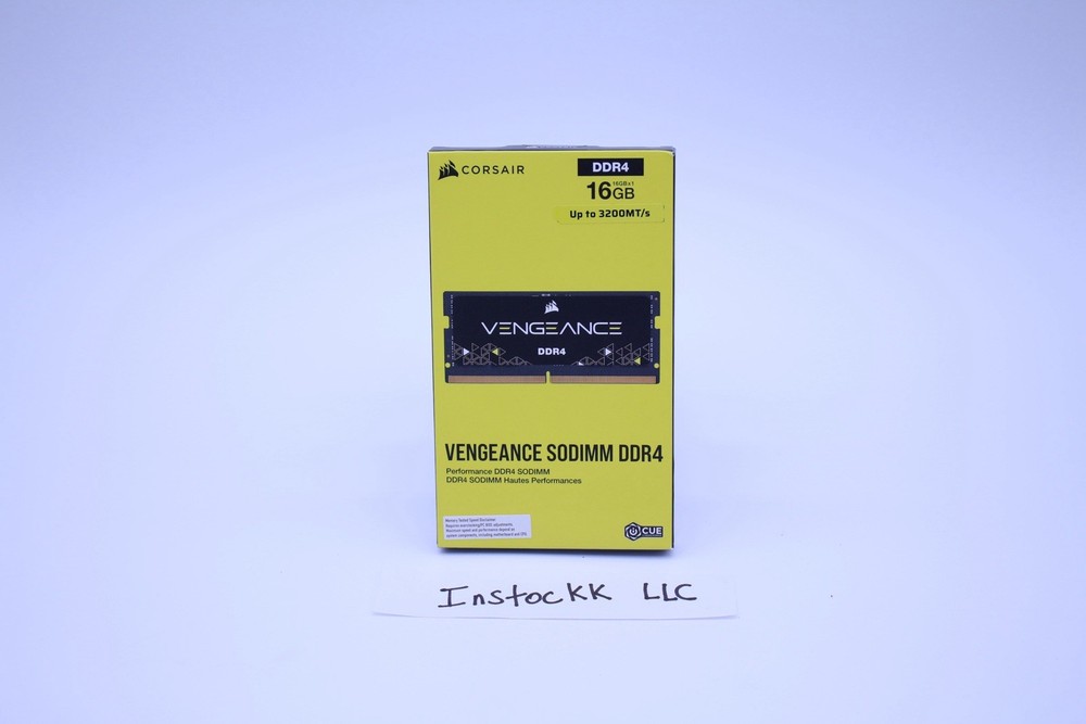 Corsair Vengeance 16GB DDR4-3200 SODIMM CL22 Memory