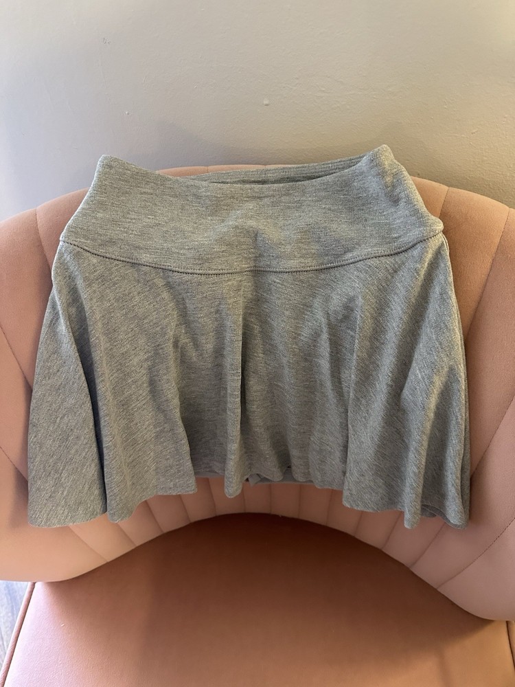 Hollister Womens Mini Knit Skirt Shorts Combo