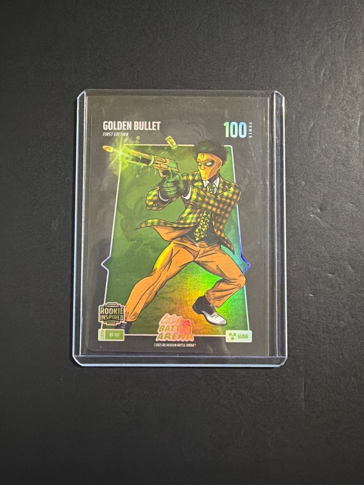 Golden Bullet Bo Jackson Battle Arena 100 Power Glow BF-111 2026 Rookie Foil