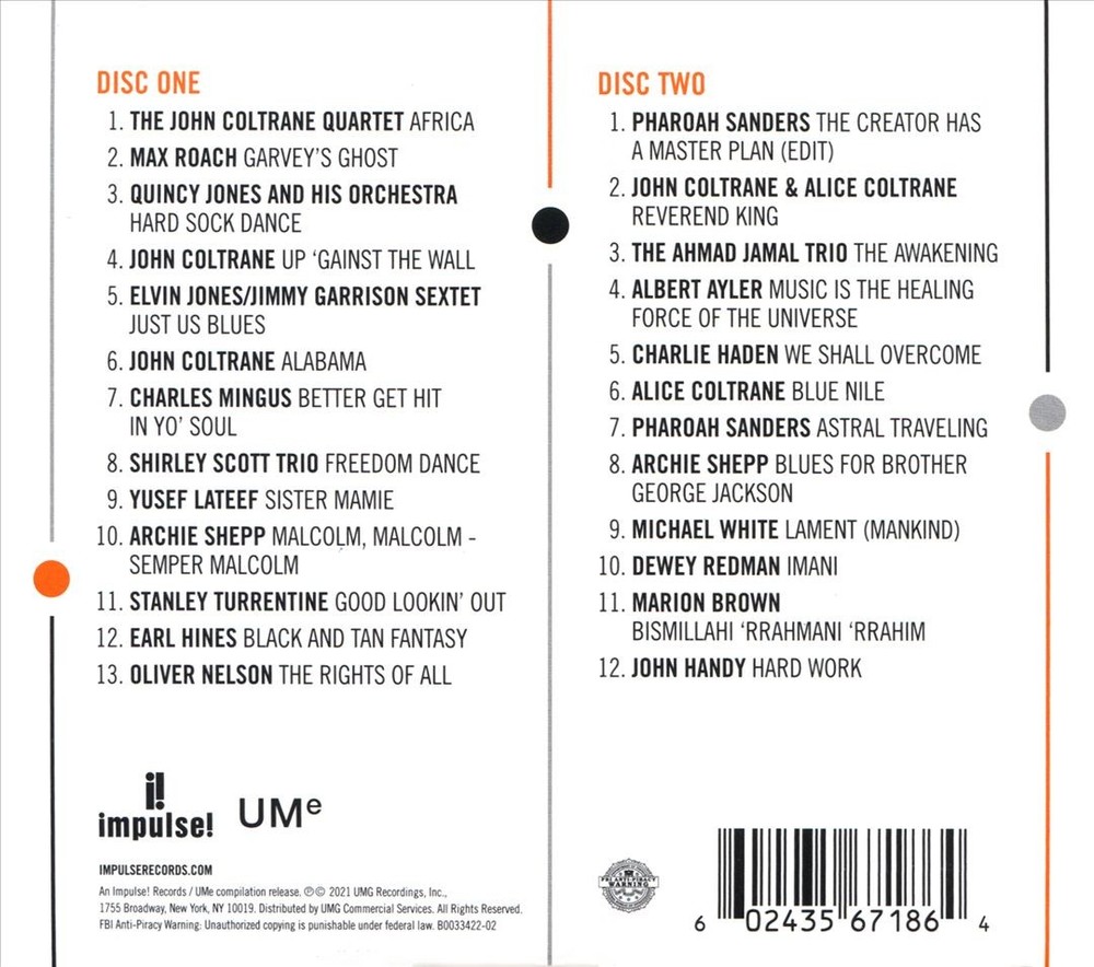 Various Artists Impulse Records: Music, Message And The Moment New Cd
