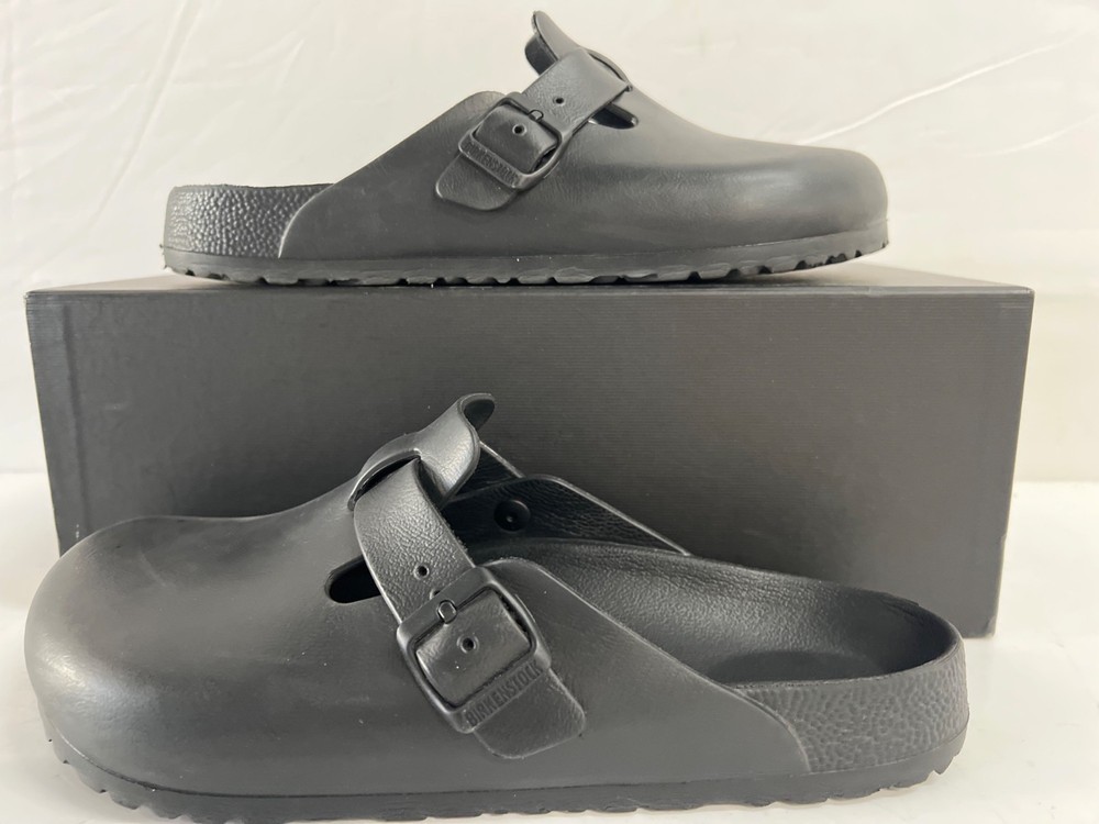 Men's BIRKENSTOCK Boston Clogs in Black Size 10