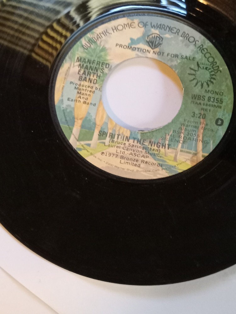 Manfred Mann - Spirit In The Night - USA 7