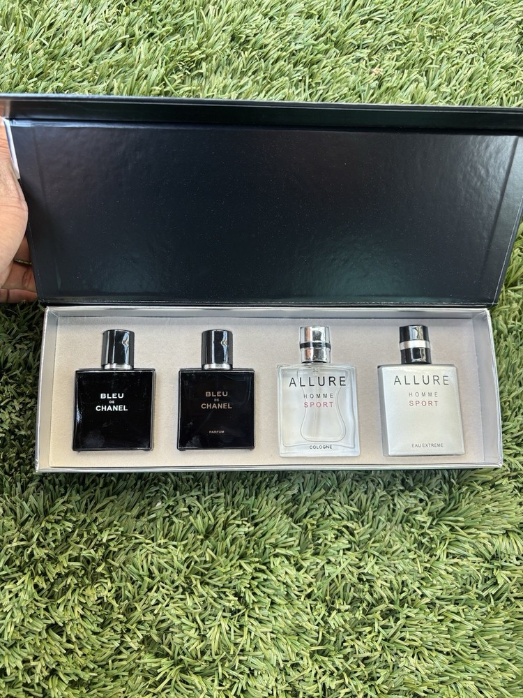 Chanel Bleu de Chanel X Allure 4x30ml Men’s Gift Set