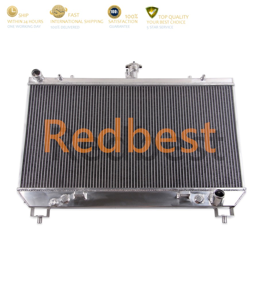 Aluminum 4Row Radiator For Chevy Camaro SS 6.2L 376Cu. V8 Zeta L99 LS3 2010-2011