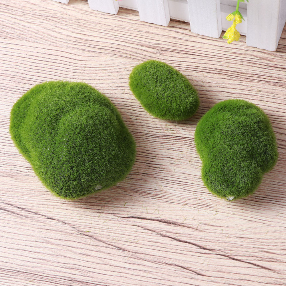 Moss for Crafts Planter Filler Artificial Plants Realistic Shape