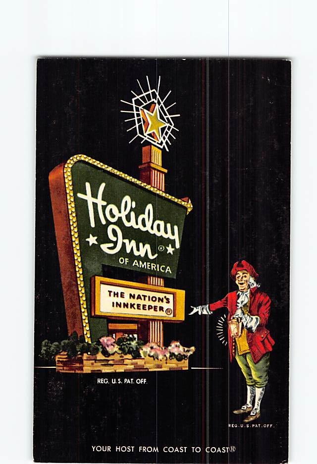 Postcard Holiday Inn St. Augustine Florida USA