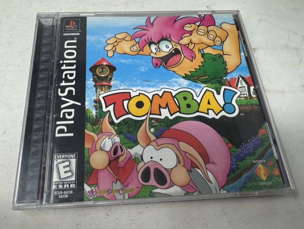 Tomba (Sony PlayStation 1, 1998) PS1 Complete