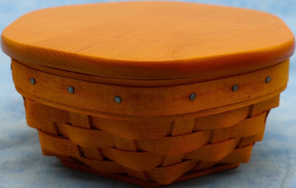 Longaberger Sage Booking Basket WoodCrafts Lid Protector 41734
