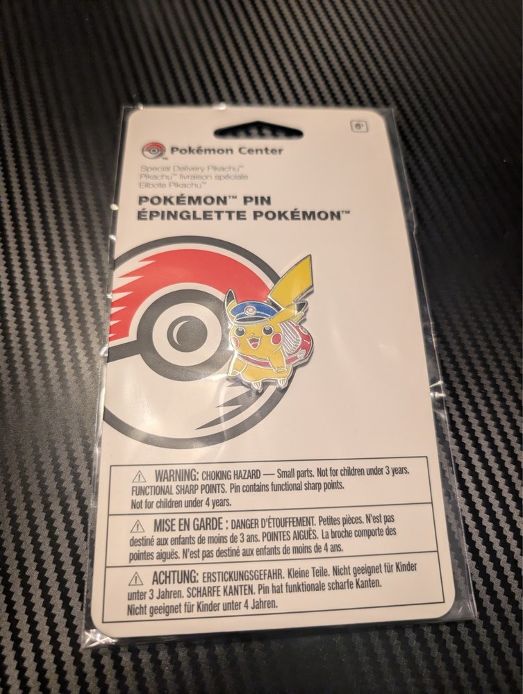 Pokemon Center Special Delivery Pikachu Pin Brand New - Sealed