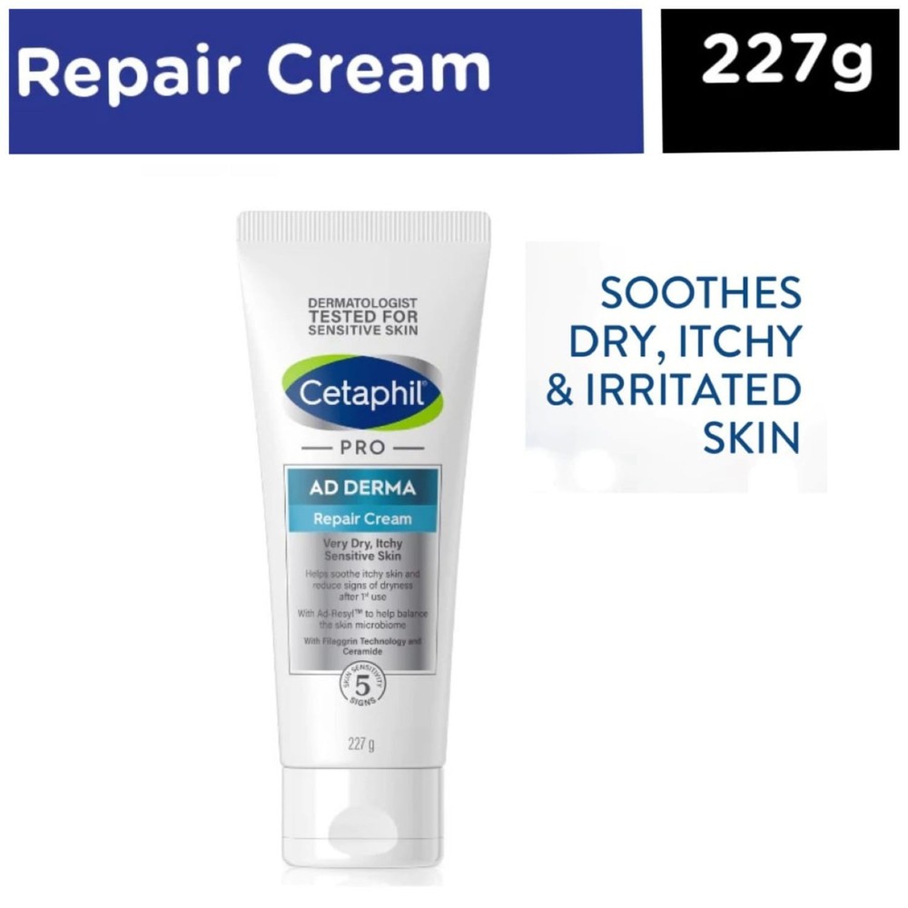 Cetaphil PRO AD Moisturizing Cream 227g Fragrance Free For Dry Sensitive Skin