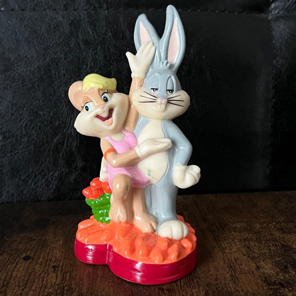 Bugs Bunny & Lola Bunny ☆ Couple Figure ☆ Looney Tunes ☆ Rare