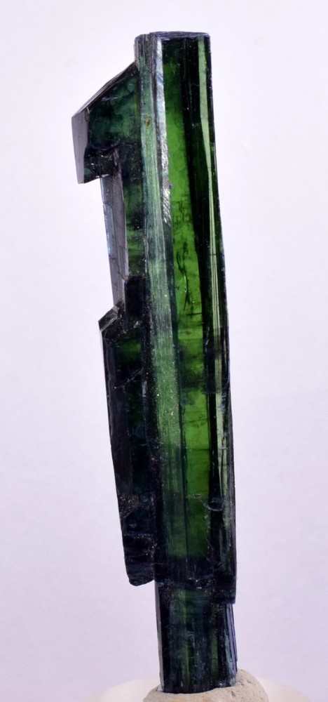 6.8cm Vivianite Gemstone Brazil Emerald Green Faceted Crystal Mineral IB50