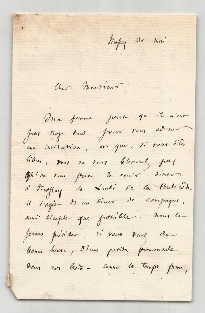 Gaston Boissier - Philologist - Signed Autograph Letter