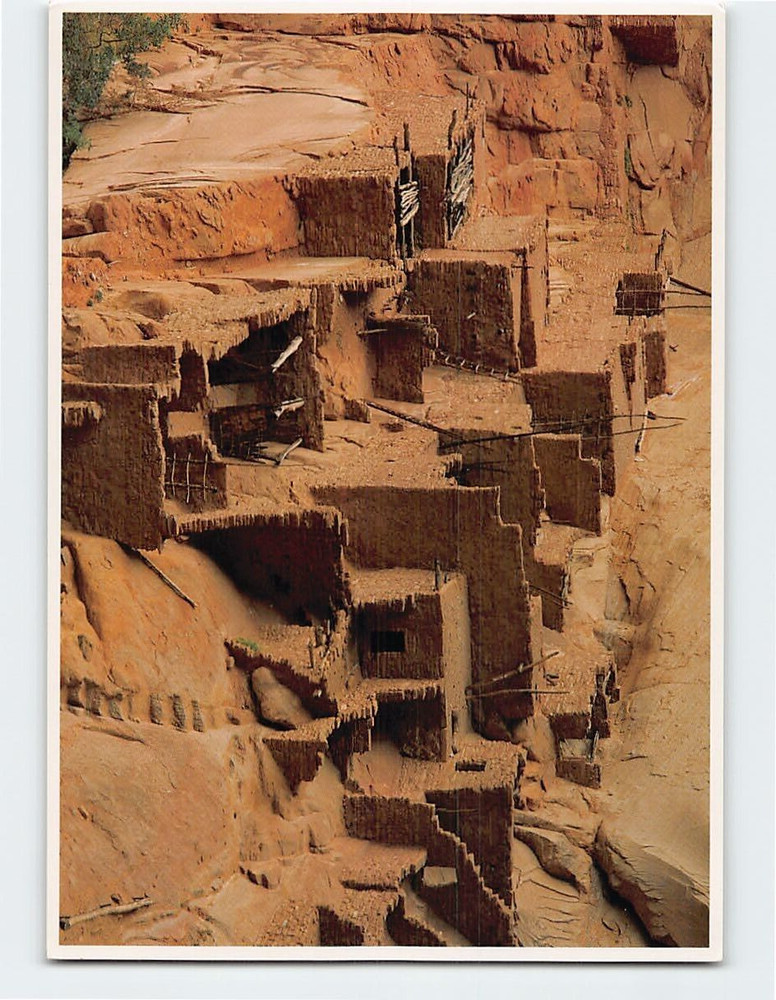 Postcard Betatakin Cliff Dwelling Navajo National Monument Arizona