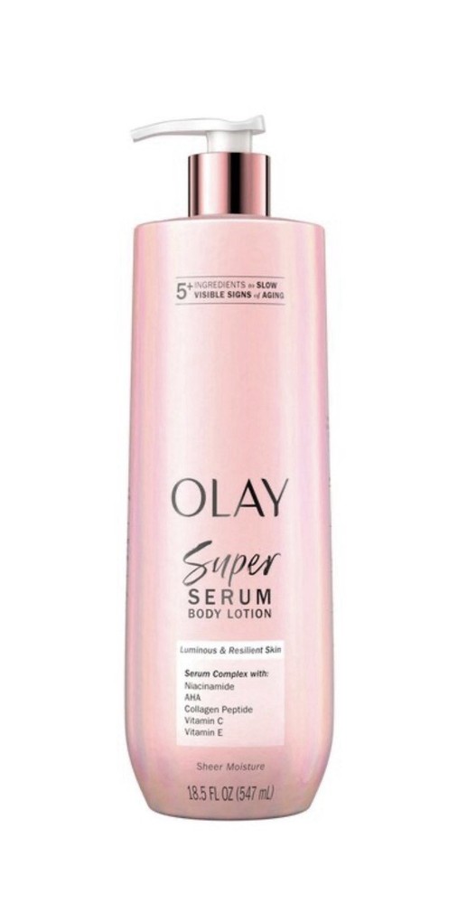 Olay Super Serum Hand & Body Lotion for Dry Skin, 24hr Long Lasting Hydration,