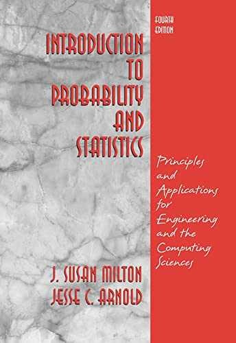 Introduction to Probability and - Hardcover, by Milton J. Susan; - Good