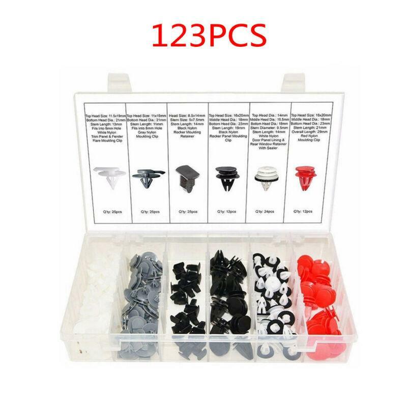 123x For BMW Mini Cooper R50 R56 R52 Wheel Arch Trim Bumper Side Door Clips USA