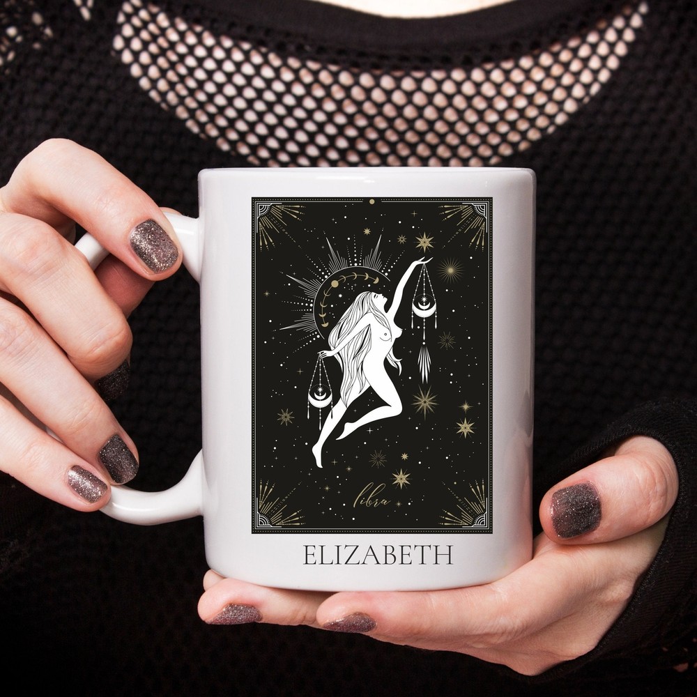 Custom Mug Personalised Zodiac Libra Mug Zodiac Mug Libra Star Sign Astrology