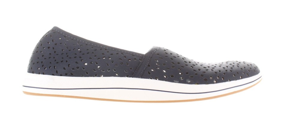 Clarks Womens Breeze Emily Blue Casual Flats Size 8.5 (7736706)