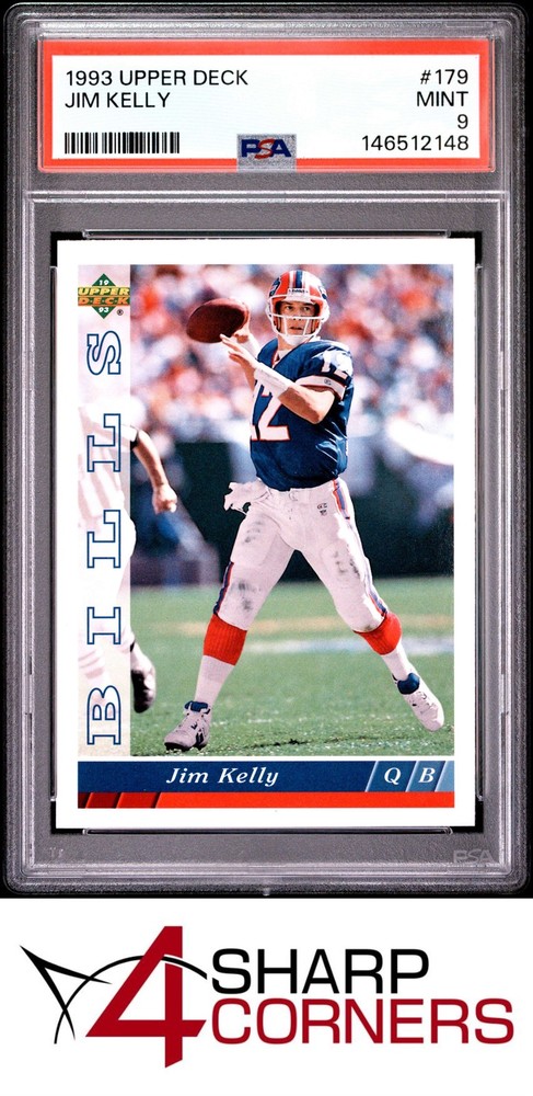 1993 Upper Deck #179 Jim Kelly Bills Hof Pop 4 Psa 94SC is the hobby's first consignment choice on eBay!