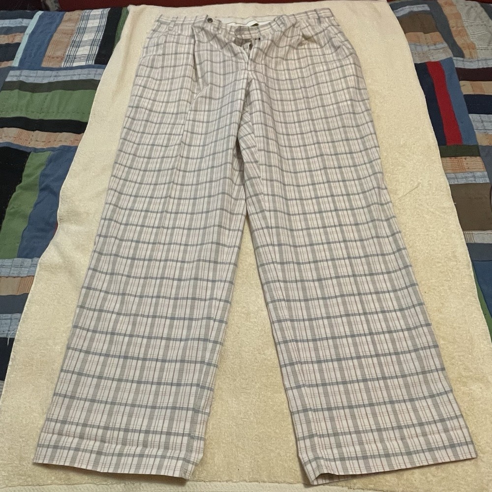Vintage Jack Nicklaus Plaid Pants Hart Schaffner Marx 34 36x32 38x34 *READ*