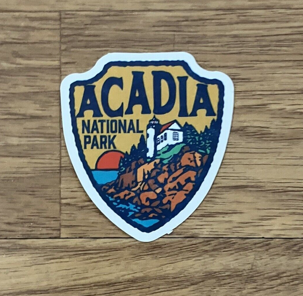 ACADIA NATIONAL PARK STICKER 1 PC WATERBOTTLE LAPTOP SCRAPBOOKING NOTEBOOK-image