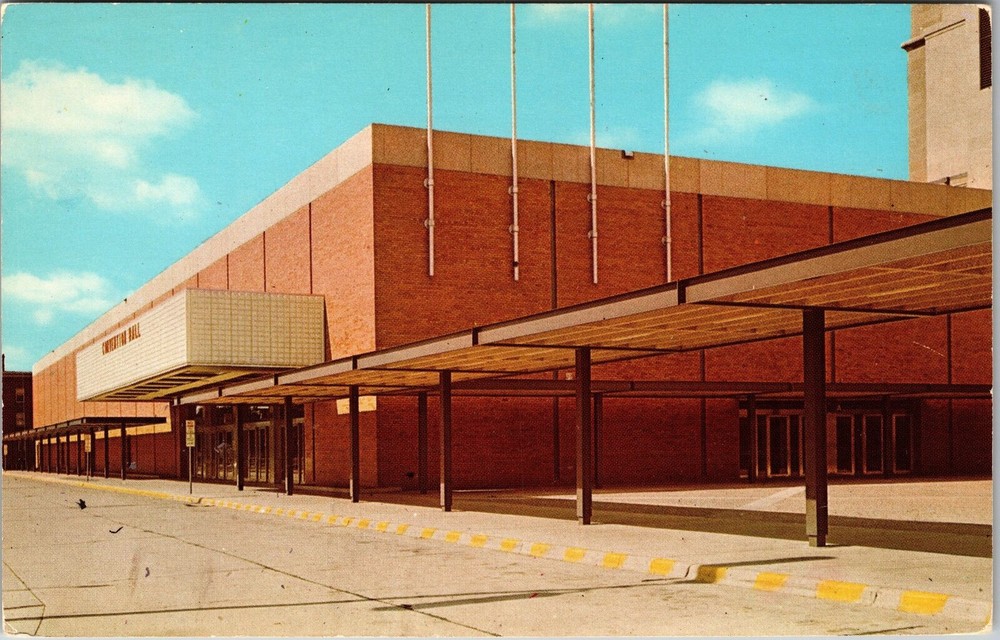 Minneapolis MN-Minnesota, New Convention Hall, Vintage Postcard