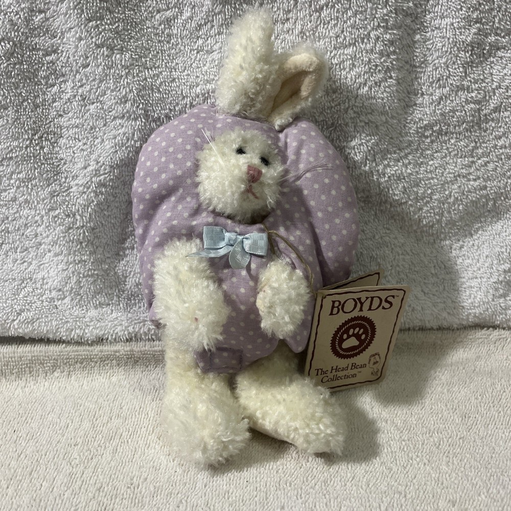 Boyds Bears HOP 904426 Plush Bunny Rabbit Polka Dot Peeker B72 P