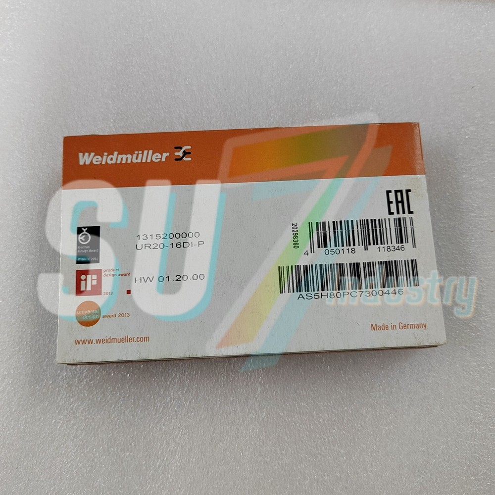 Weidmuller UR20-16DI-P PLC module# 1pcs  New  In Box