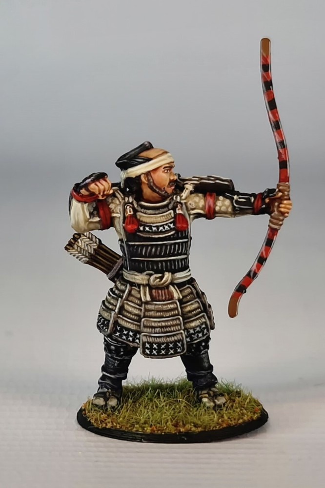Samurai 3D printed mini male for DnD, Pathfinder, Tabletop, Warhammer,