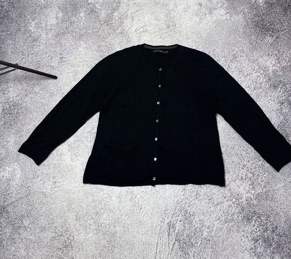 Women's sweater Gudrun Sjoden size M fool black y2k
