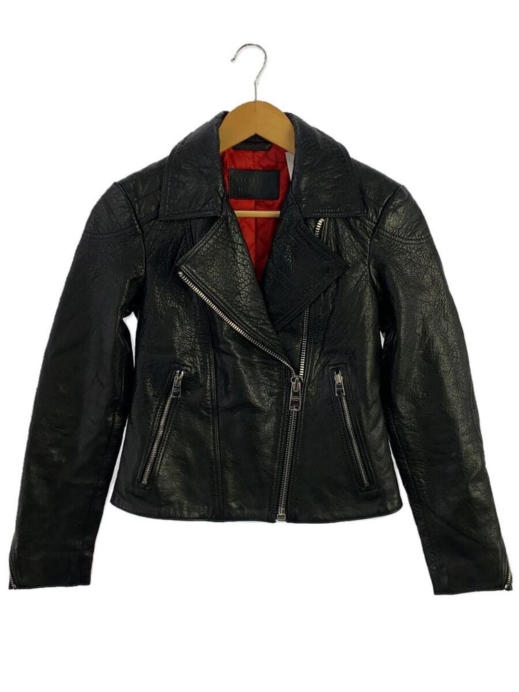 Allsaints Double Riders Jacket/4/Cowhide/Blk/Wl107 3475