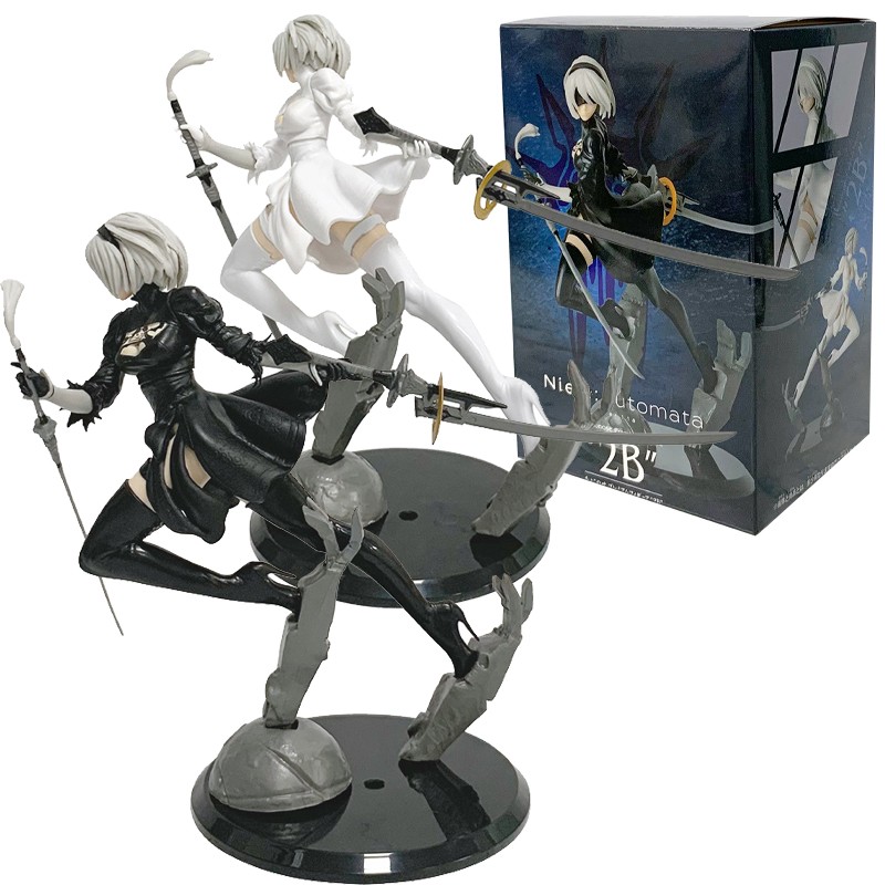 NieR: Automata Figure Yorha No. 2 Type B 2B Anime Girl PVC Action Toy With Box