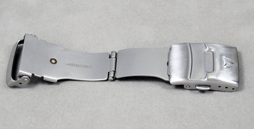 Genuine TechnoMarine Stainless Steel Watch Bracelet 19mm Folding Clasp part