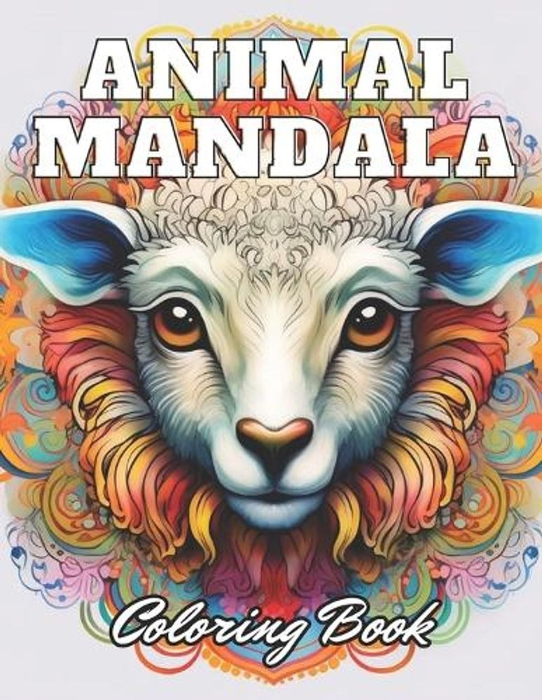 Animal Mandala Coloring Book for Adults: High Quality +100 Adorable Designs by Z