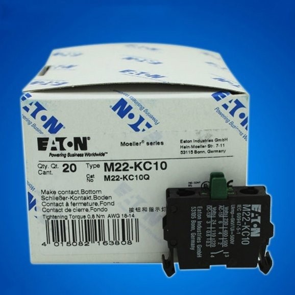 20pcs new button auxiliary contact M22-KC10 spot stock *yt