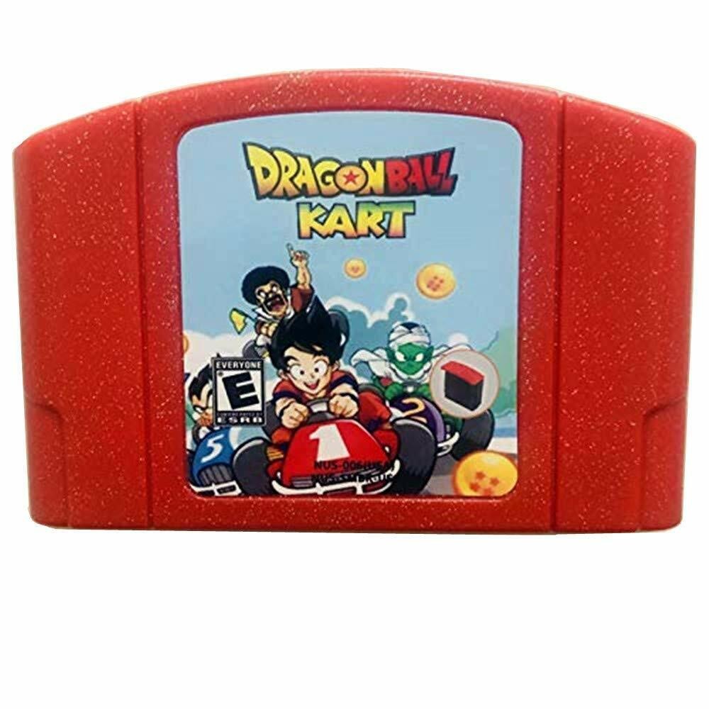 US SELLER N64 Dragon Ball Kart For Nintendo 64 Cartridge Hack