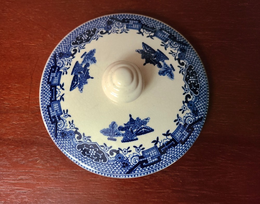 Vintage Transferware Blue Willow 5