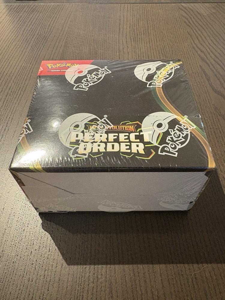 Perfect Order Booster Box Mega Evolution Me03 New Factory Sealed Pokémon Tcg