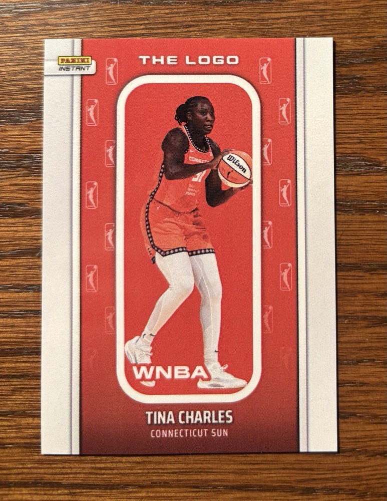 2025 Panini Instant WNBA The Logo Tina Charles 1/1447 #LOGO-14 Connecticut