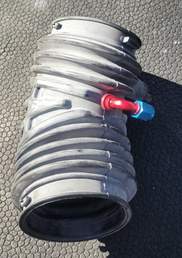 Ford F-150 Lightning Supercharger Boot Intake Tube with Nitrous Port