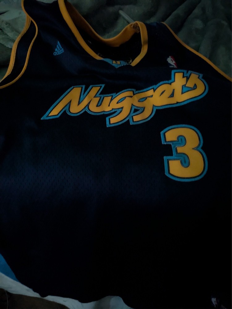 Denver Nuggets Allen Iverson NBA AUTHENTIC