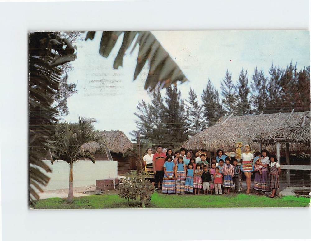 Postcard Pippin Park Fort Lauderdale Florida USA