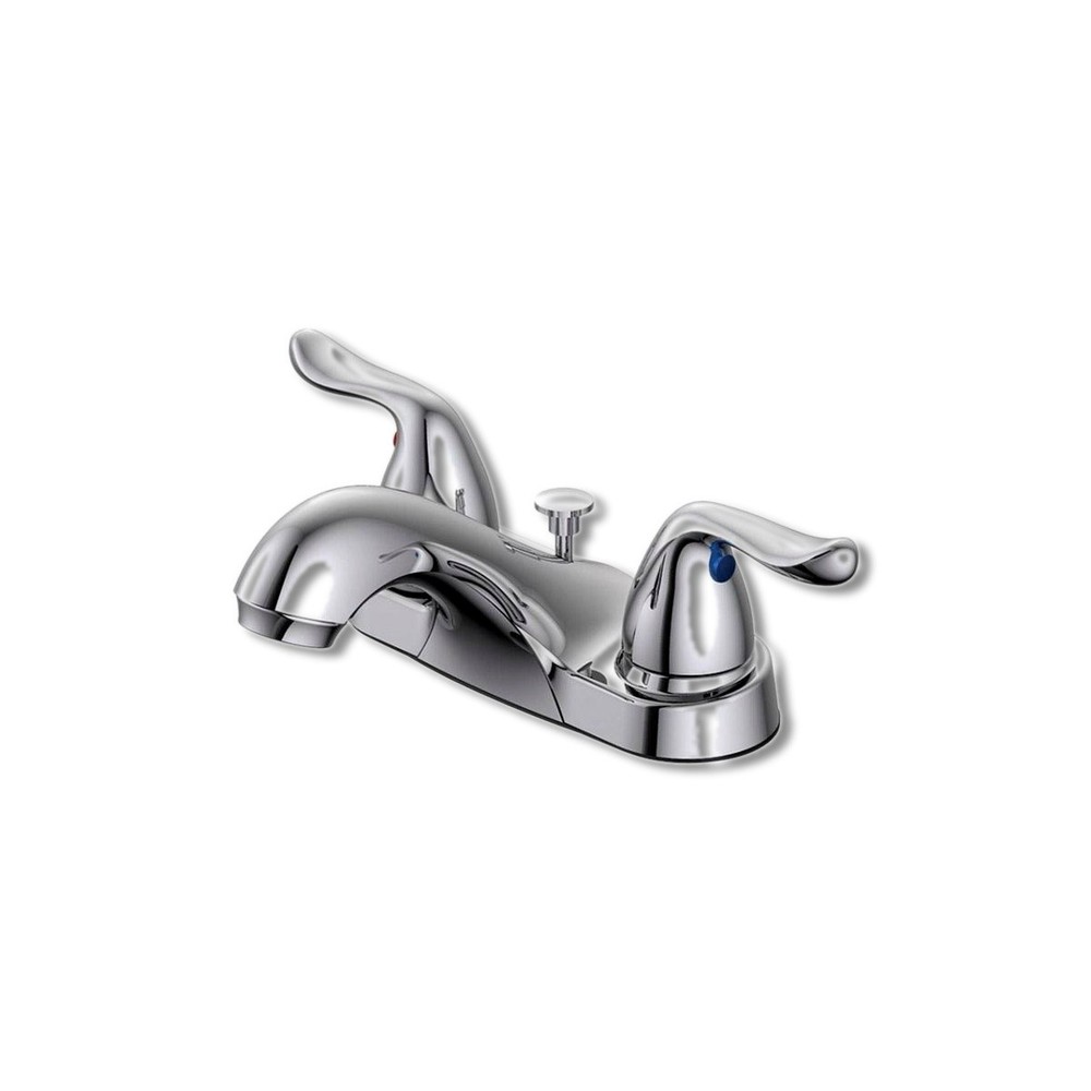 OakBrook Chrome Pop-up Bathroom Sink Faucet 4 in 67499W-6101
