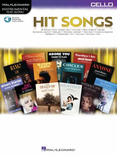 Hits Songs Cello, Paperback by Hal Leonard Publishing Corporation (COR), Like...
