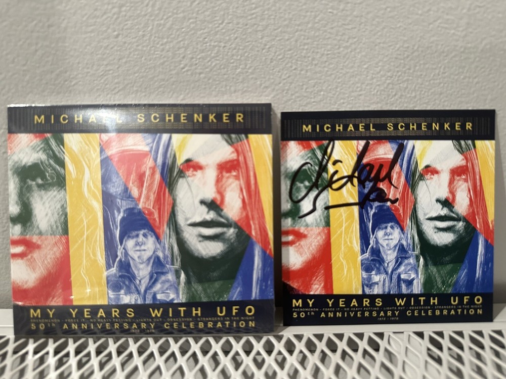 Signed Michael Schenker My Years With UFO (CD) Autographed BRAND NEW!!!