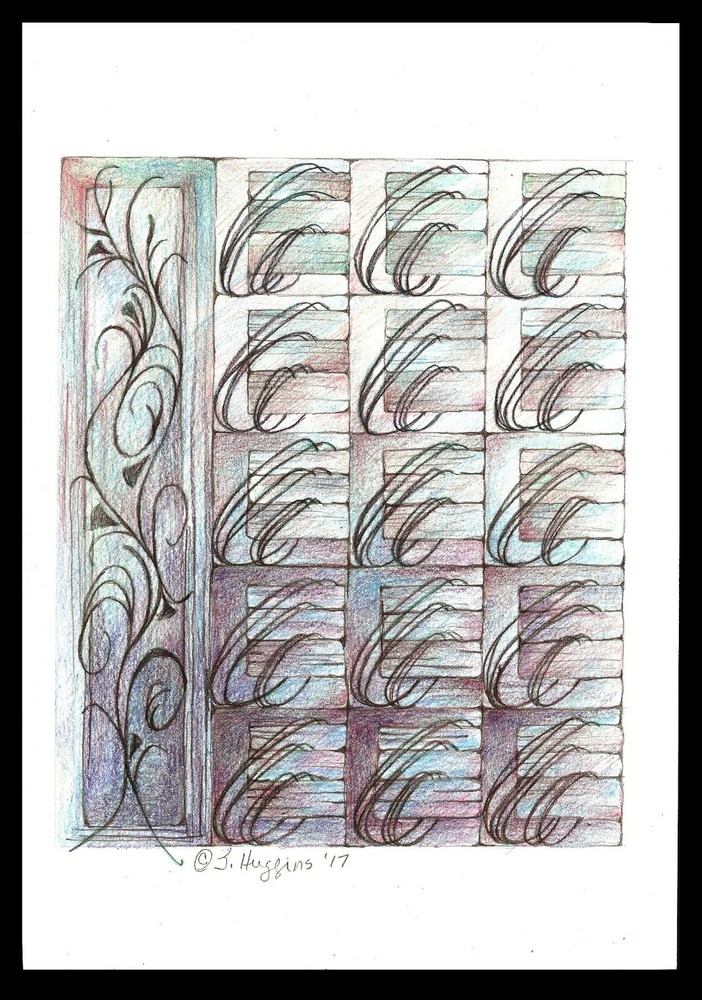 Abstract Pencil Drawing 