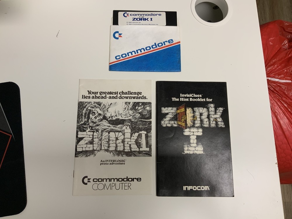 Zork I (1984) Infocom Commodore 64 (C64) Floppy Disk
